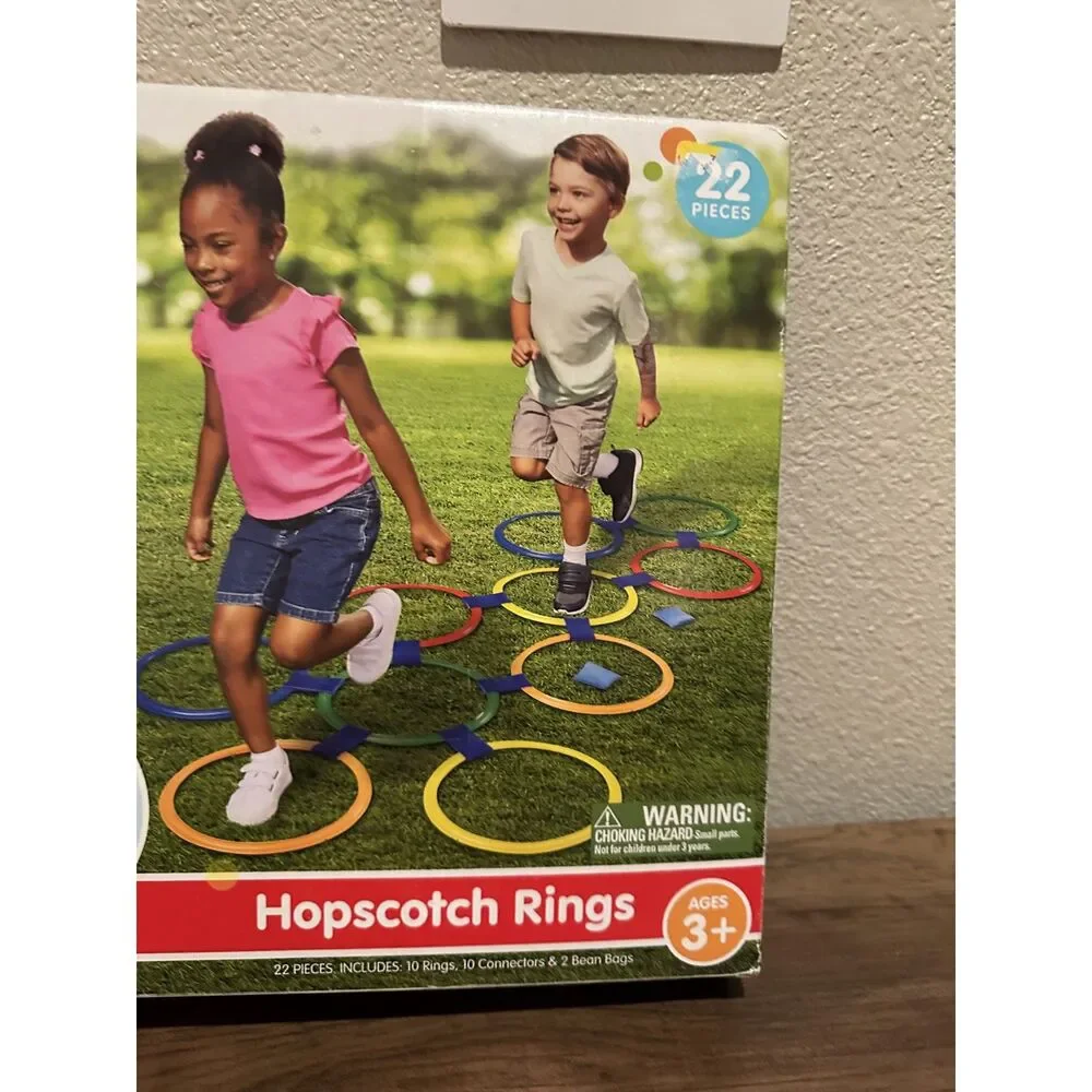 Play Day Hopscotch Rings - 22 Pieces